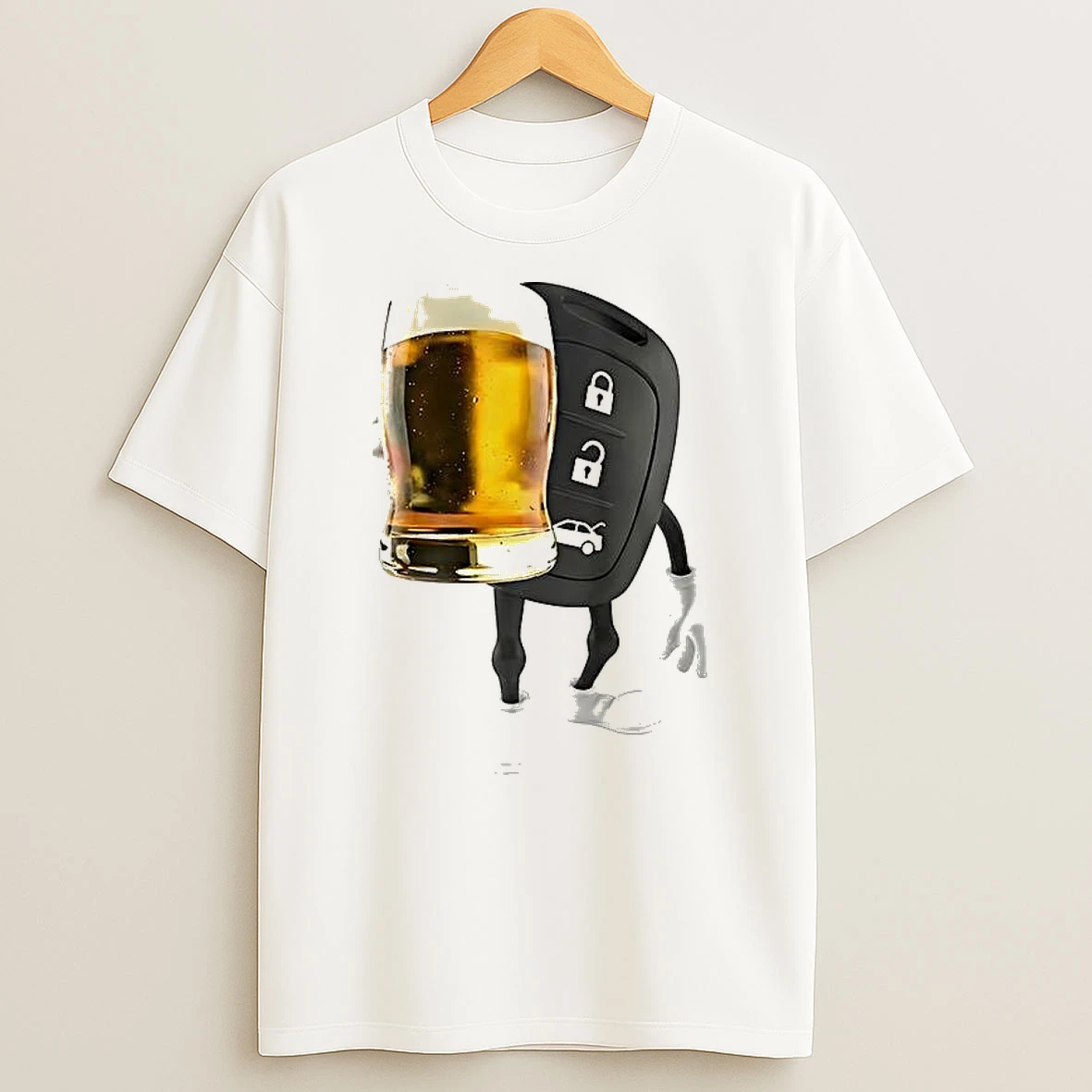 Car Keys Beer T Shirt