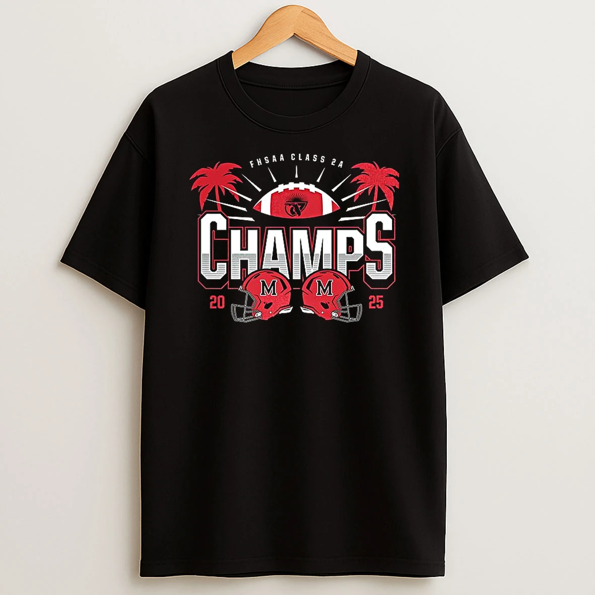 Cardinal Mooney 2025 Fhsaa Football 2a State Champions T Shirt