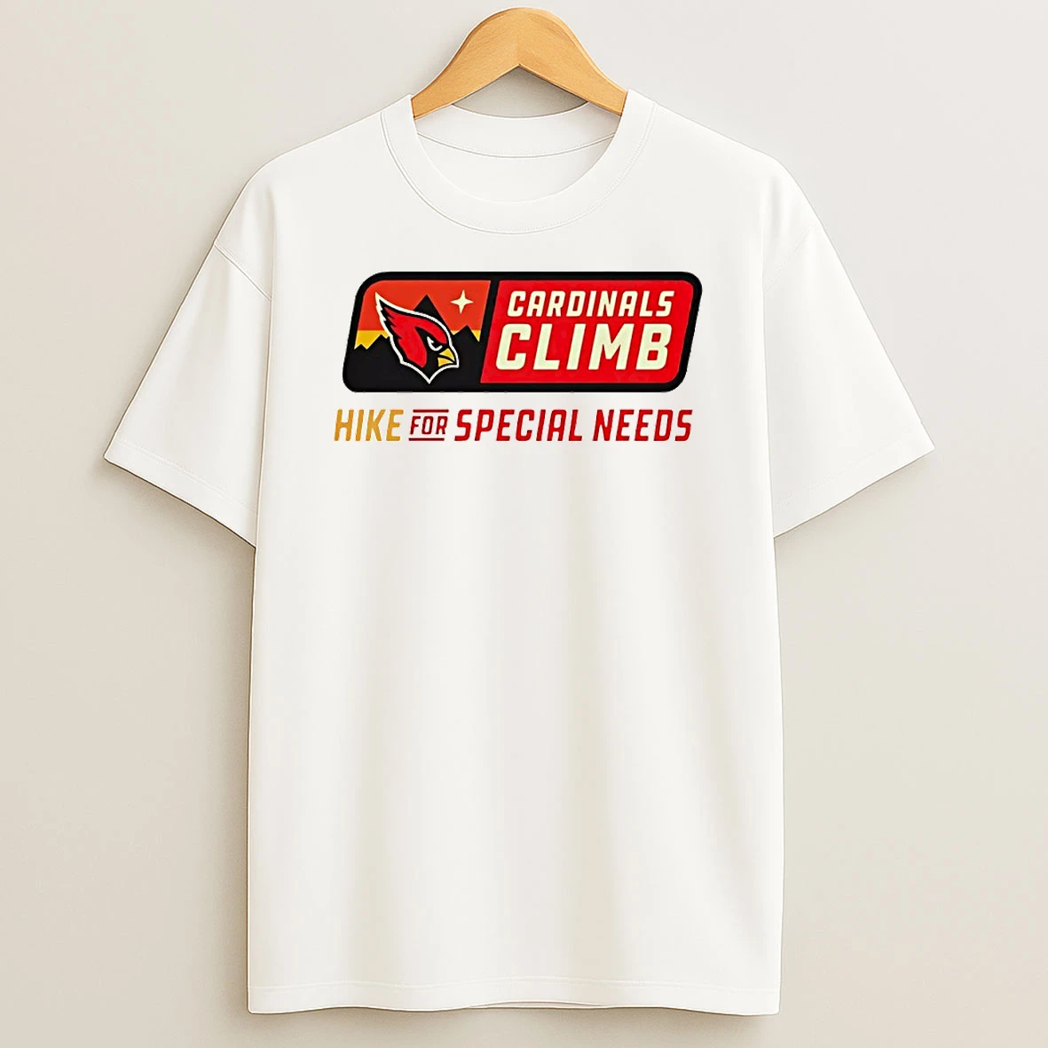 Cardinals Climb Hike For Special Needs Circle T Shirt