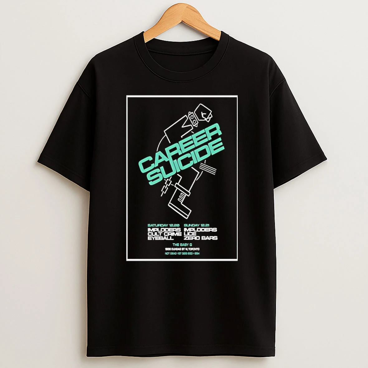 Career Suicide In Toronto 2025 Event T Shirt