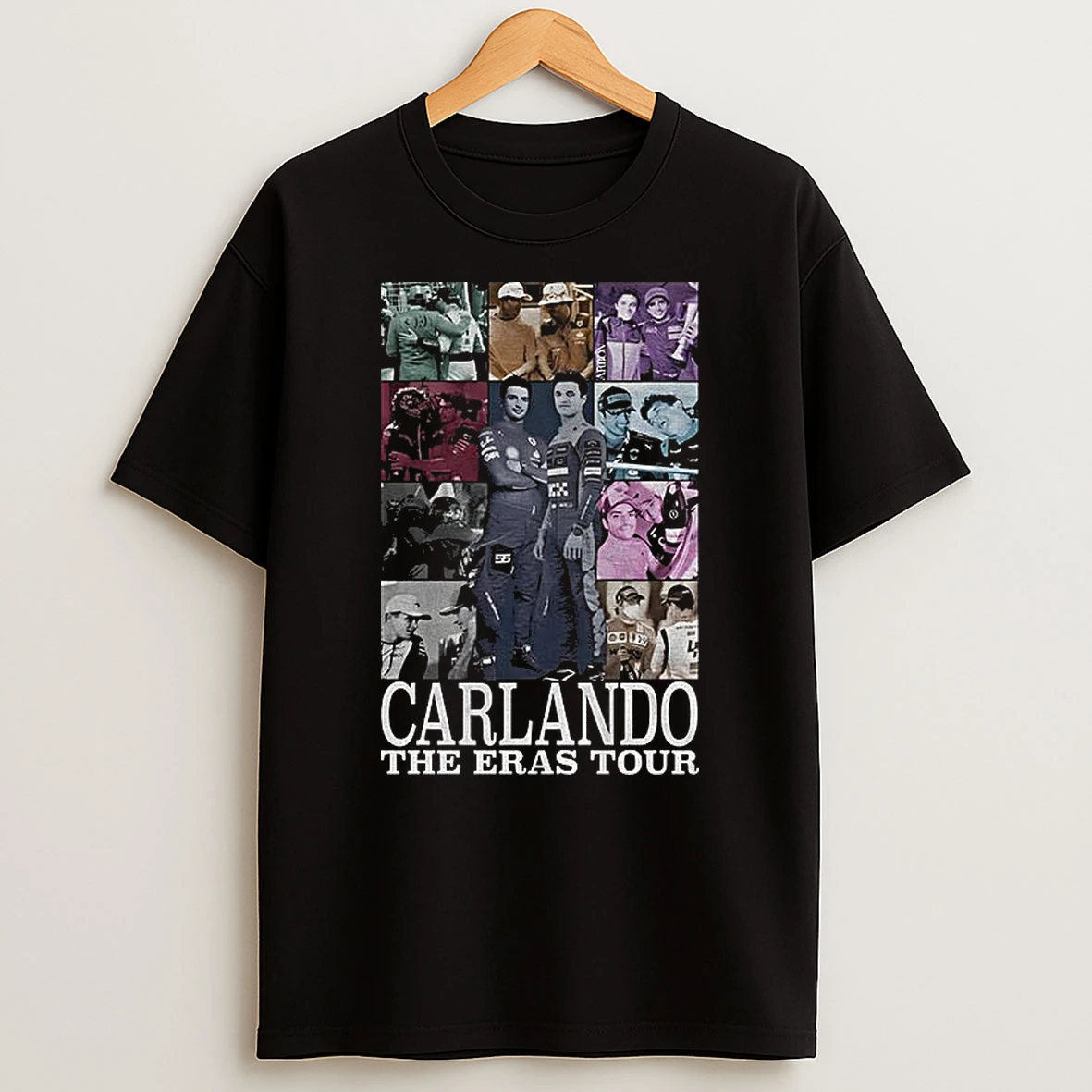 Carlos Sainz And Lando Formula One Motorsport The Eras Tour Vintage T Shirt