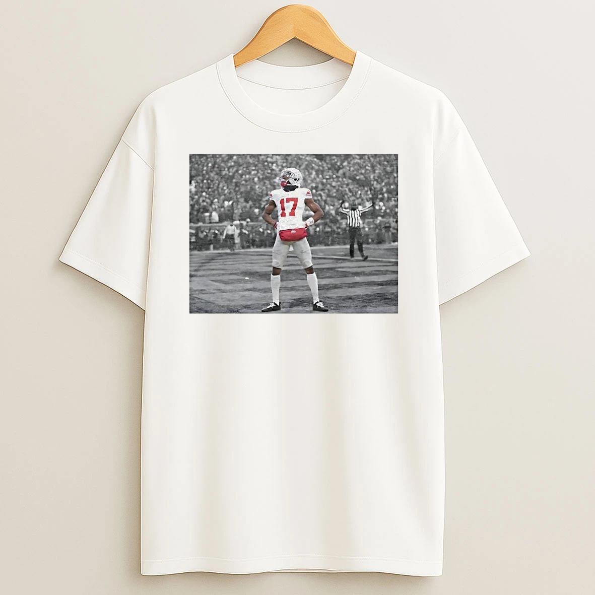 Carnell Tate Ohio State Buckeyes Wide Receiver Circle T Shirt