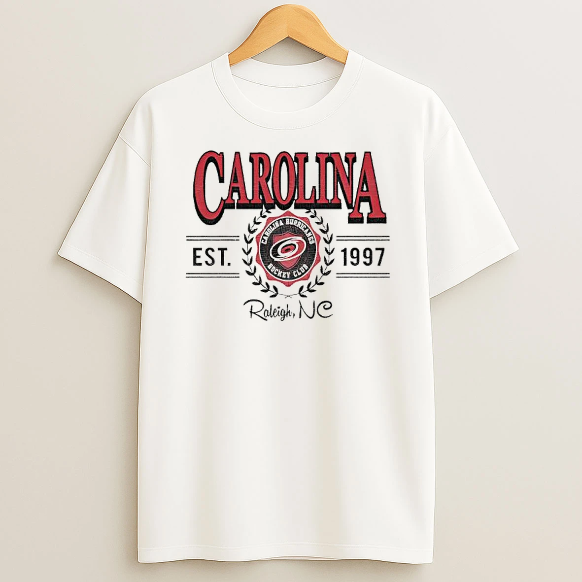 Carolina Hurricanes Hockey Club Est 1997 Graphic T Shirt