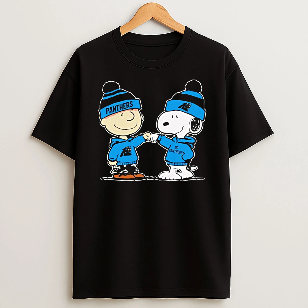 Carolina Panthers Snoopy And Charlie Brown Best Friends T Shirt