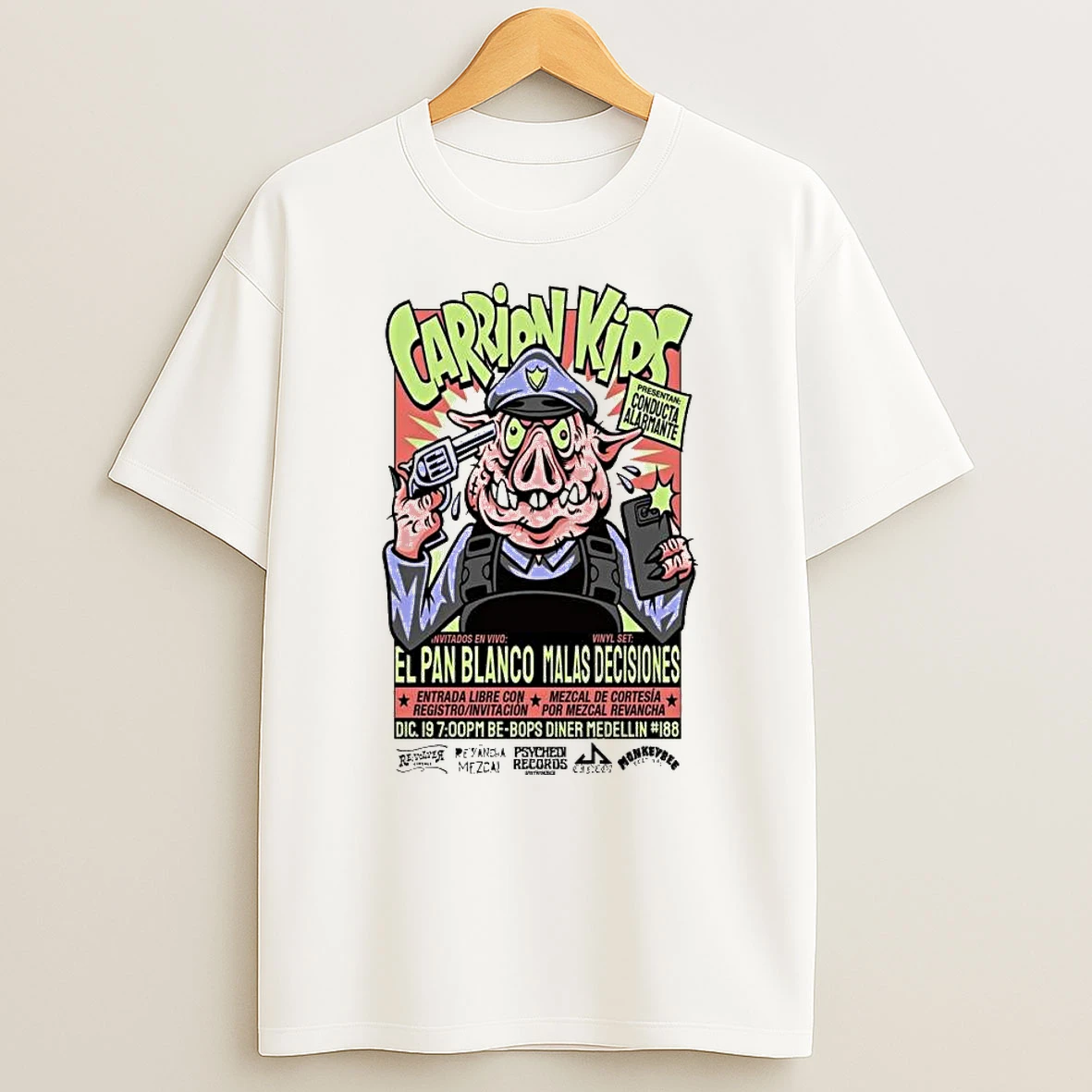 Carrion Kids Conducta Alarmante December 19 2025 T Shirt