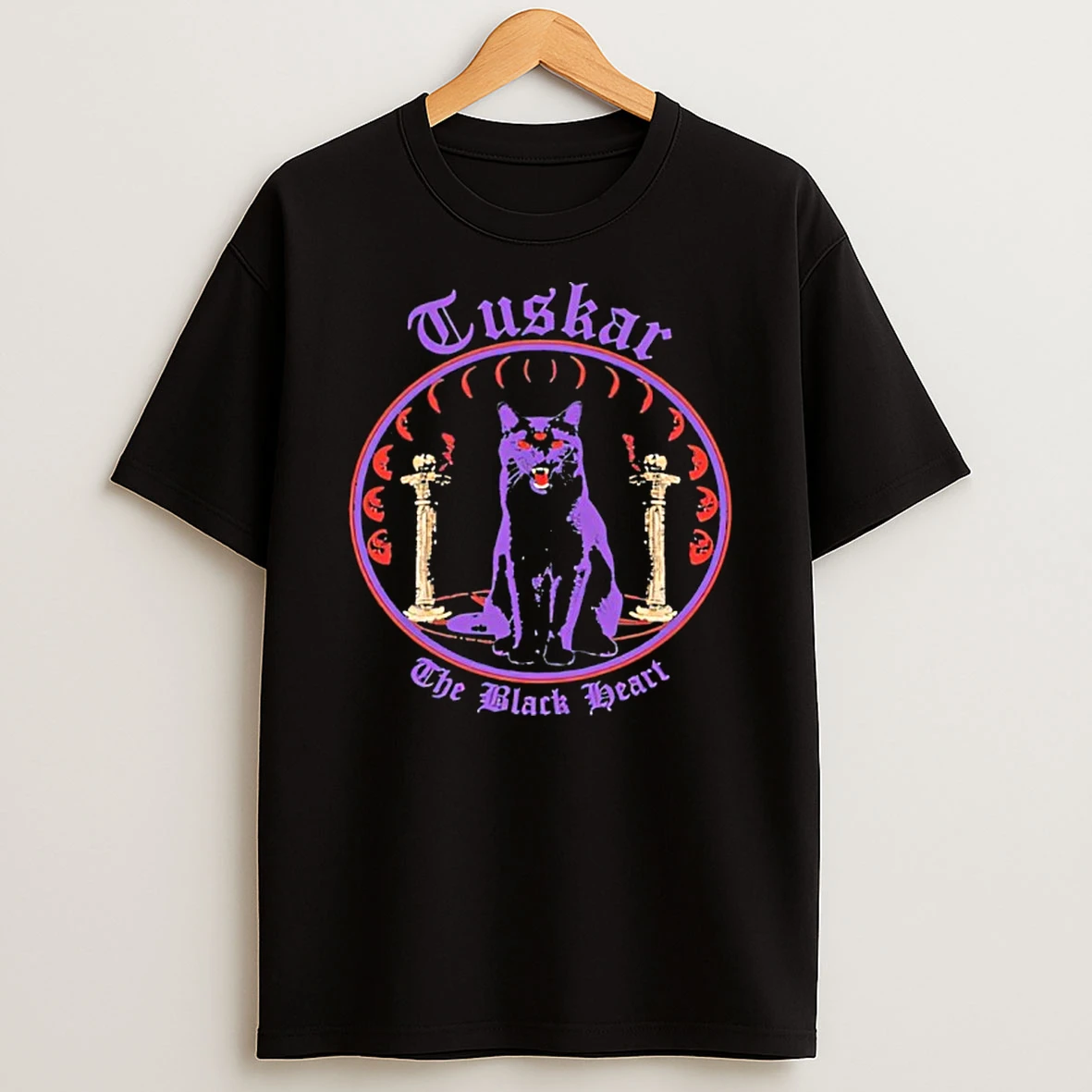 Cat Tuskar The Black Heart T Shirt