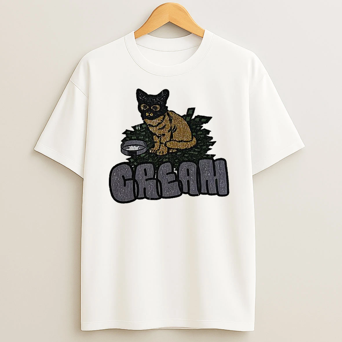 Cat Cream T Shirt