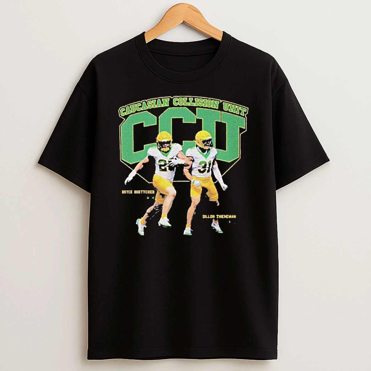 Caucasian Collision Unit T Shirt