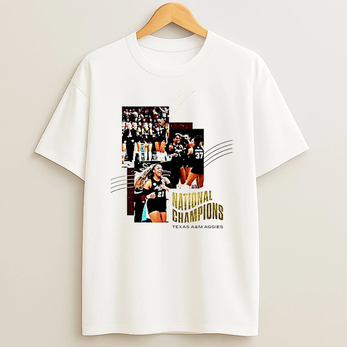 Celebration Texas Am Is The National Champion Ncaa Women Volleyball 2025 T Shirt