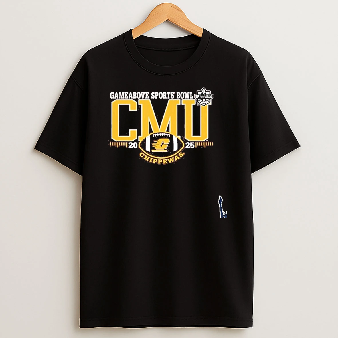 Central Michigan Chippewas 2025 Gameabove Sports Bowl Bound T Shirt