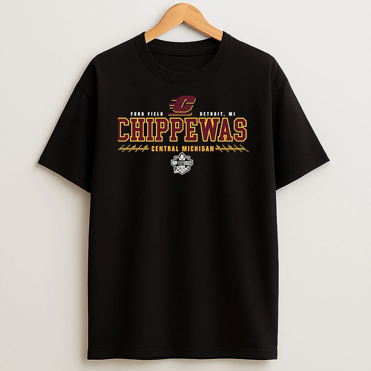 Central Michigan Chippewas 2025 Gameabove Sports Bowl T Shirt
