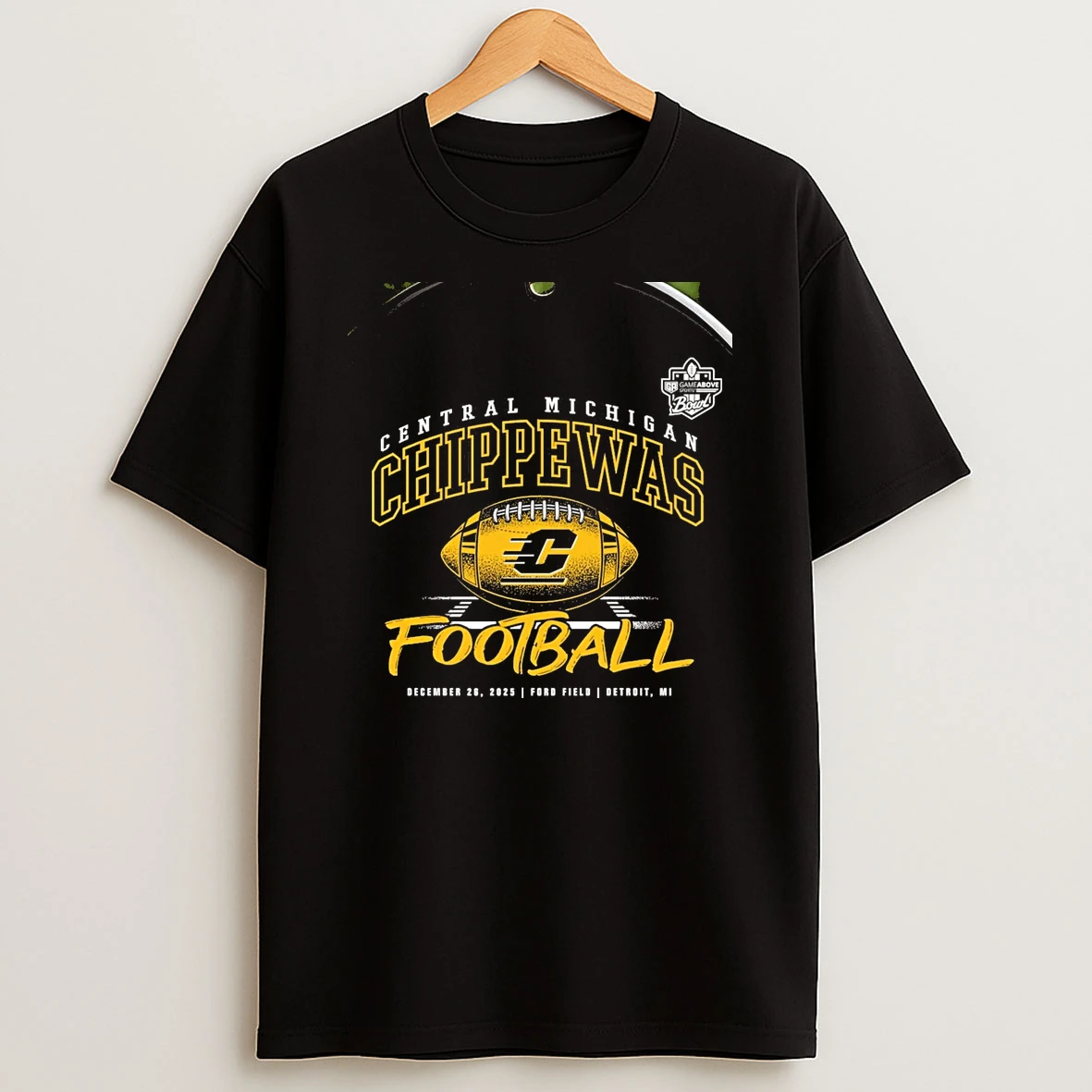 Central Michigan Chippewas 2025 Gameabove Sports Bowl Football Chriast T Shirt
