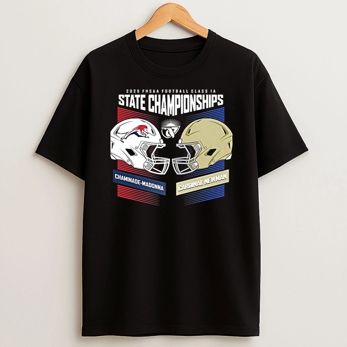 Chaminade Madonna Vs Cardinal Newman 2025 Fhsaa Football State Championships T Shirt