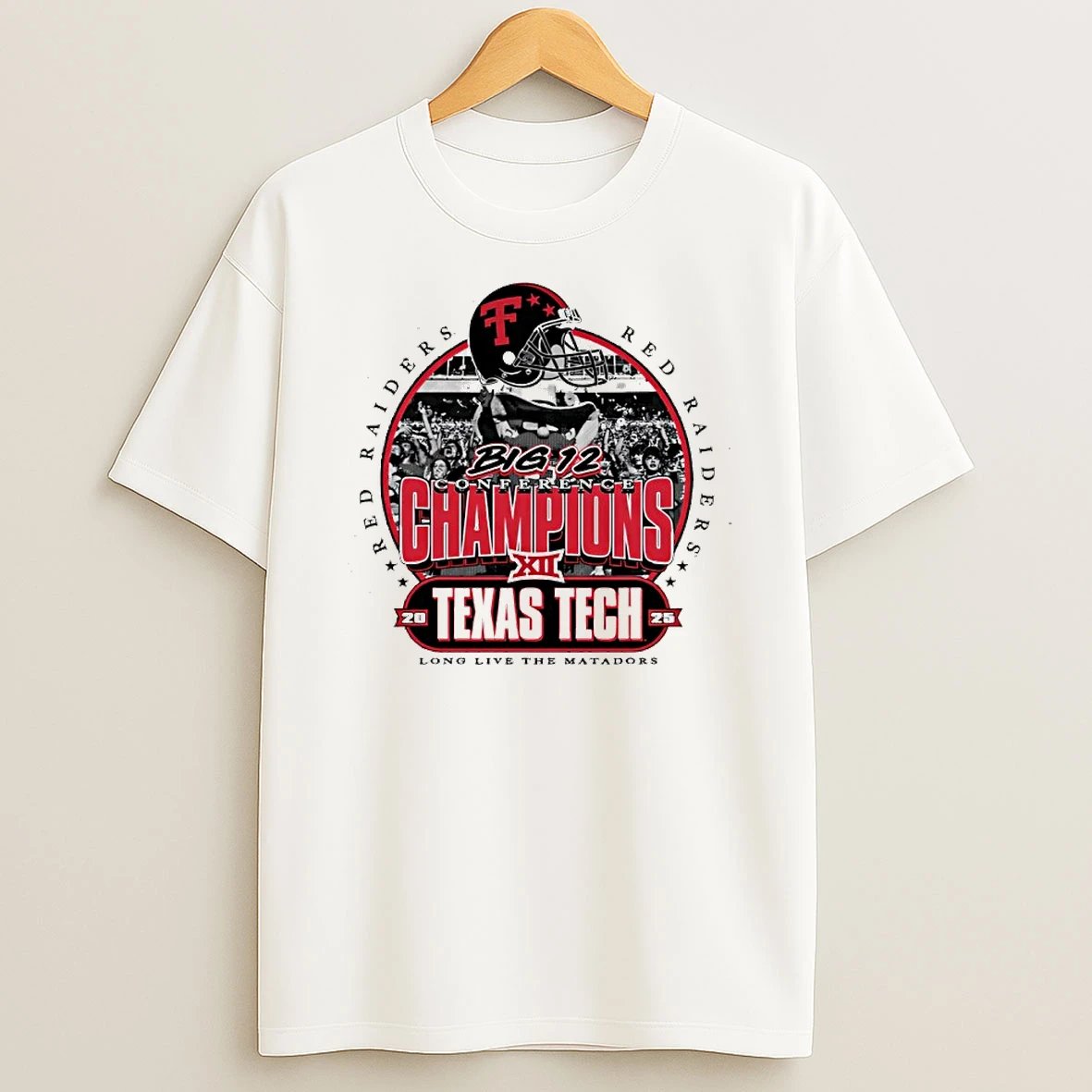 Champions Long Live The Matadors 2025 Texas Tech Red Raiders T Shirt