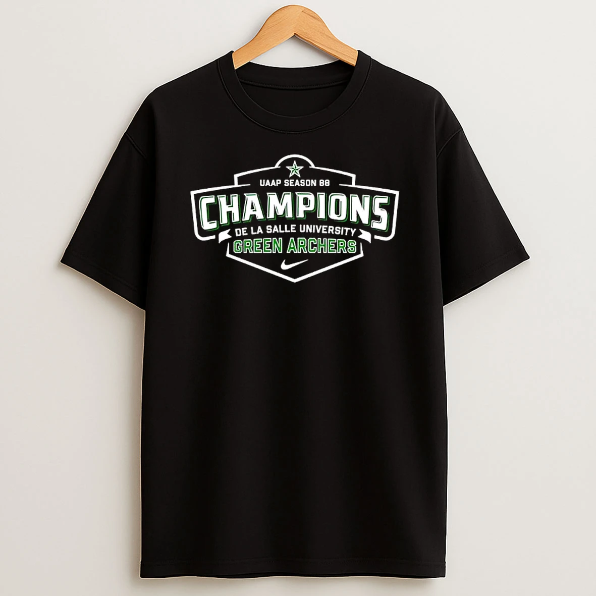 Champions Uaap Season 88 De La Salle University Green Archers T Shirt