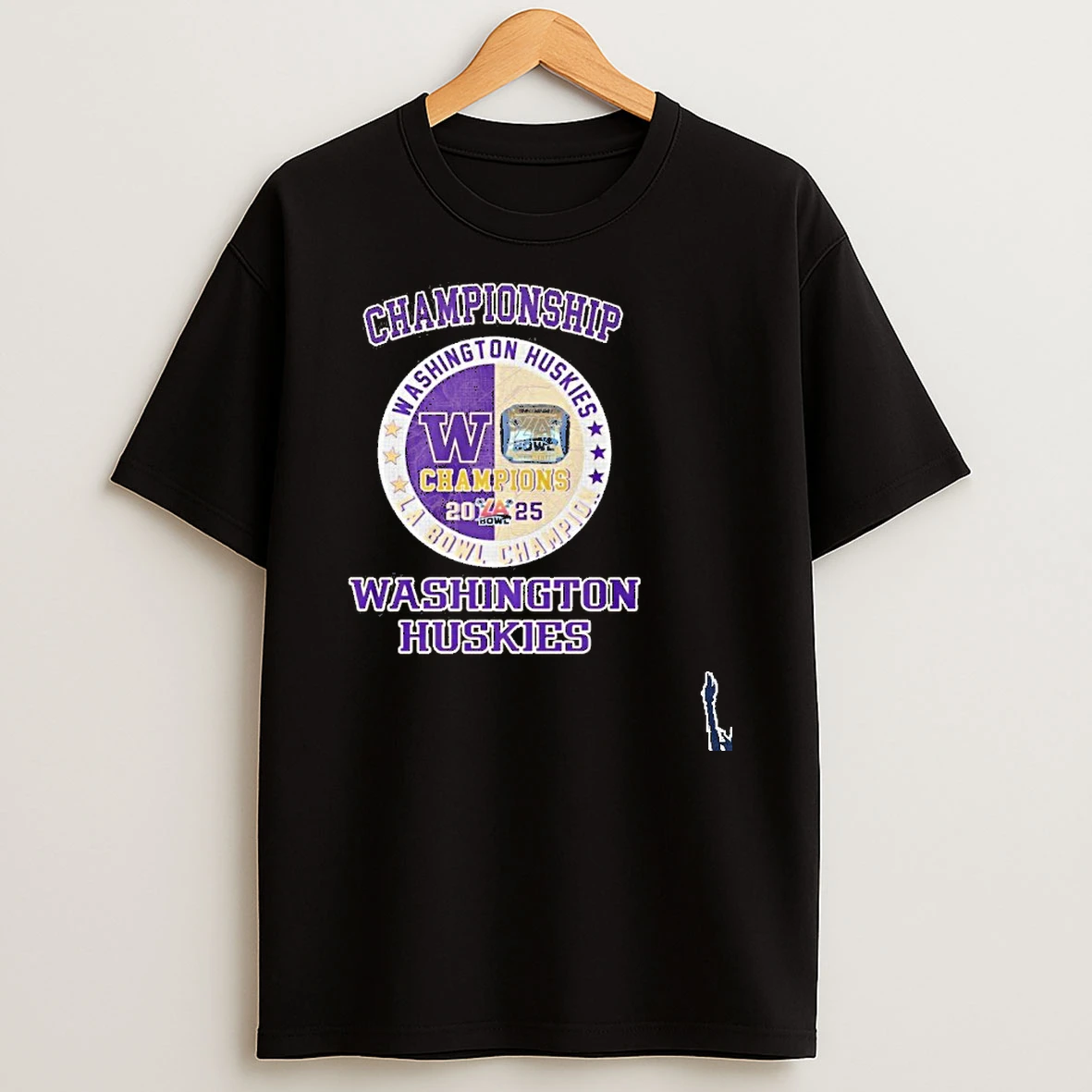 Championship 2025 Washington Huskies La Bowl Champions T Shirt