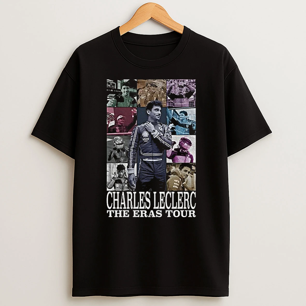 Charles Leclerc Formula One Motorsport The Eras Tour Vintage T Shirt