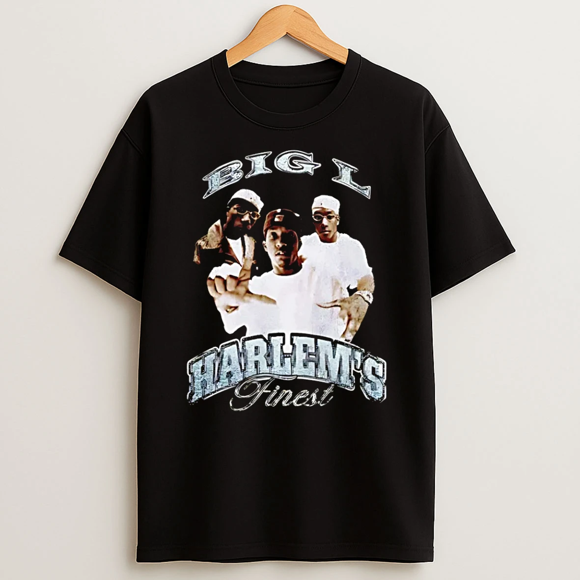 Chase B Big L Harlems Finest Graphic T Shirt