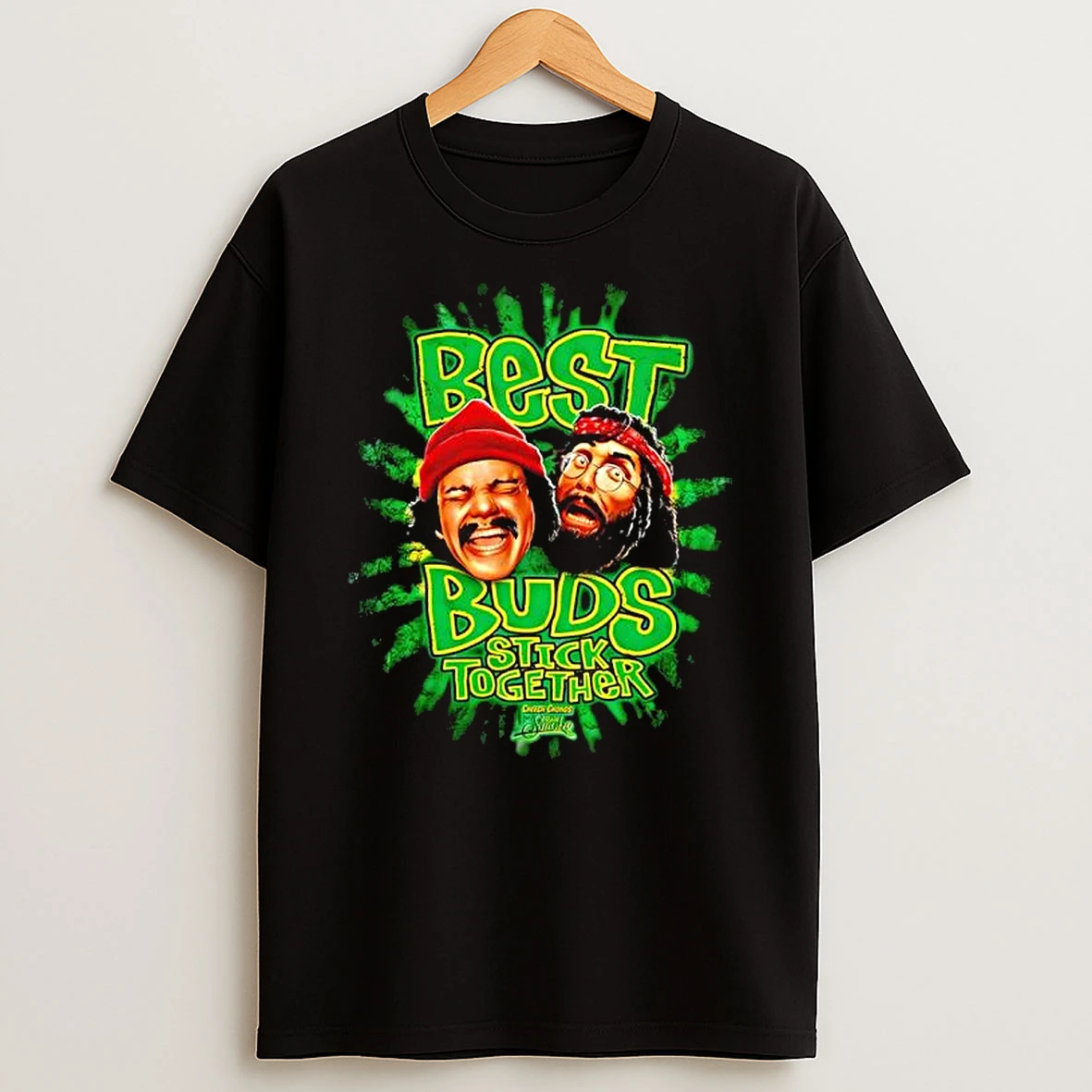 Cheech And Chong Best Buds Stick Together T Shirt