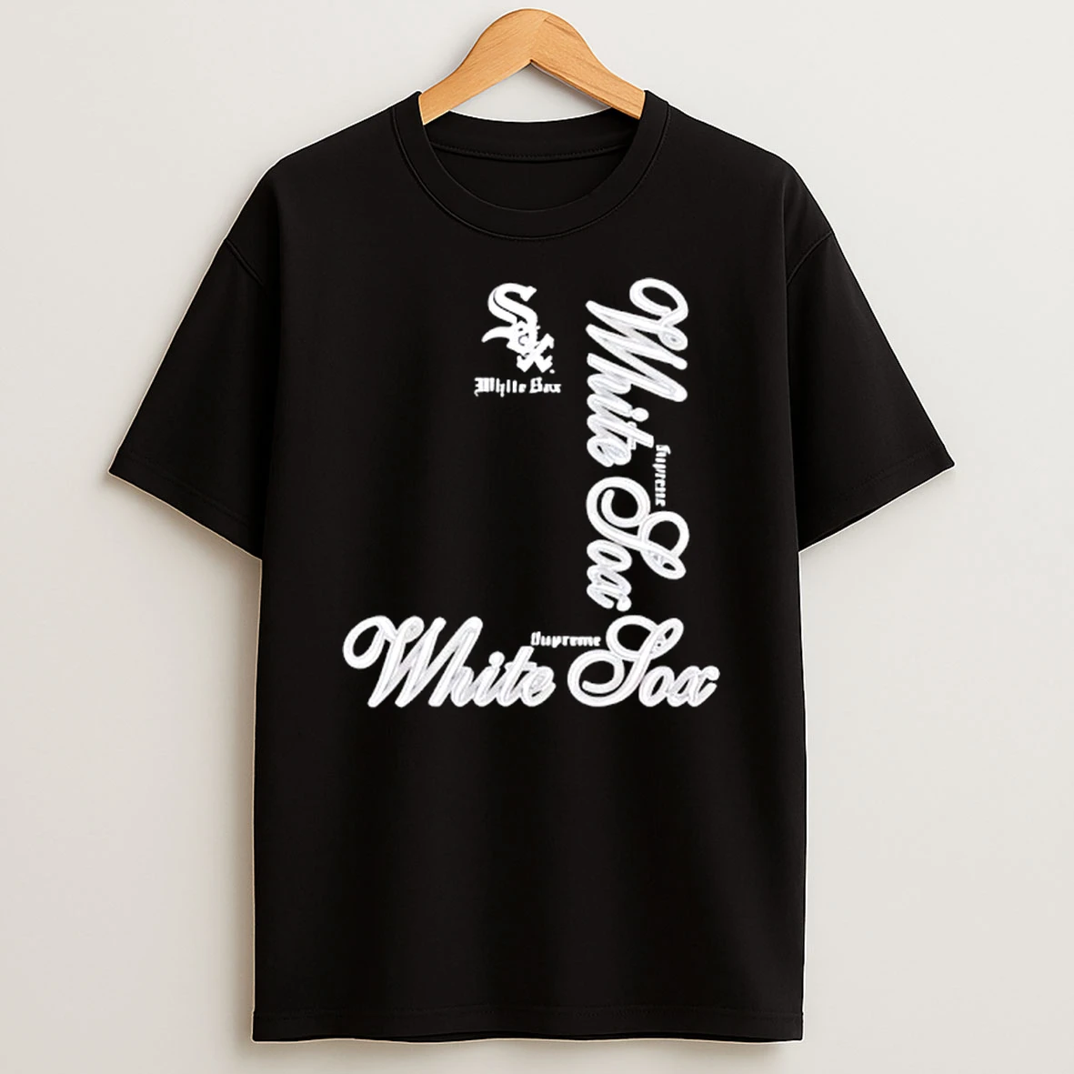 Chicago Baseball White Sox Supreme Graphic T Shirt