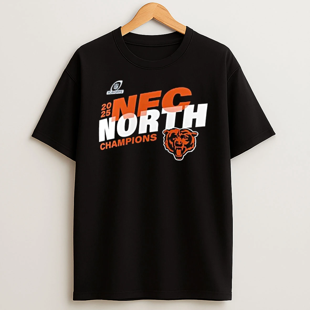 Chicago Bears 2025 Nfc North Division Champions Conquer T Shirt
