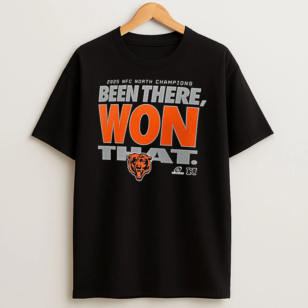 Chicago Bears 2025 Nfc North Division Champions Been There Won That T Shirt