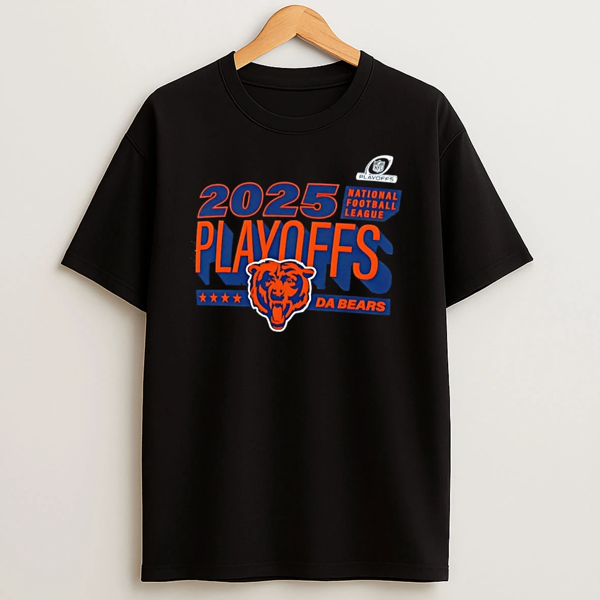 Chicago Bears 2025 Nfl Playoffs Ready T Shirt