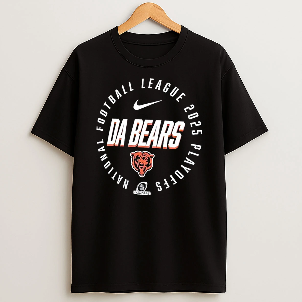 Chicago Bears 2025 Playoff Participant T Shirt