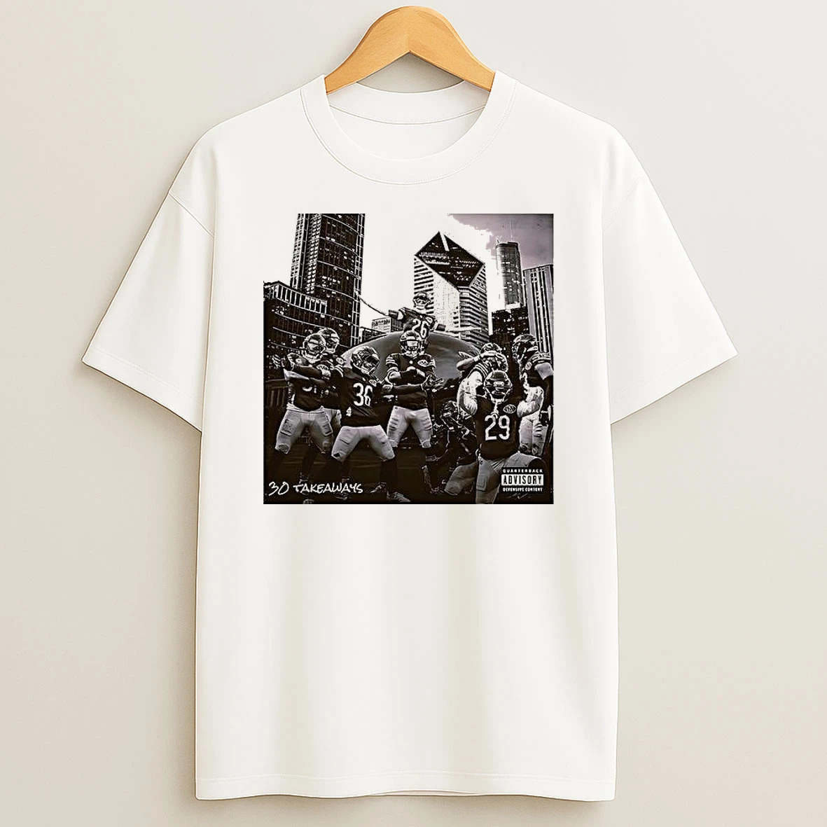 Chicago Bears 30 Takeaways T Shirt