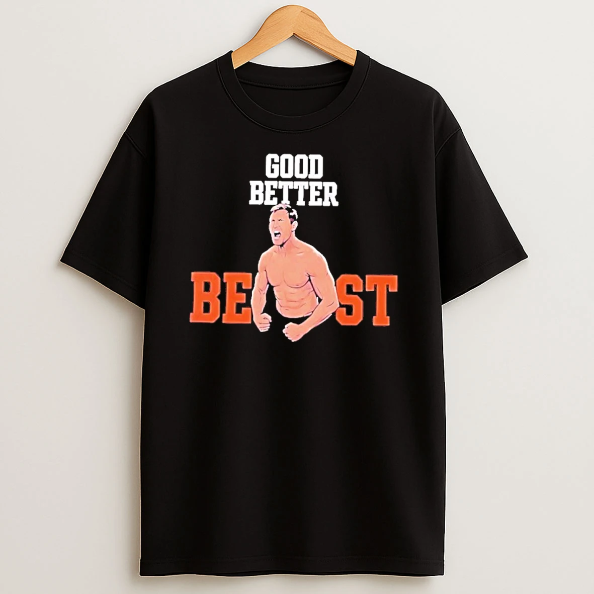 Chicago Bears Ben Johnson Shows Off Good Better Best T Shirt