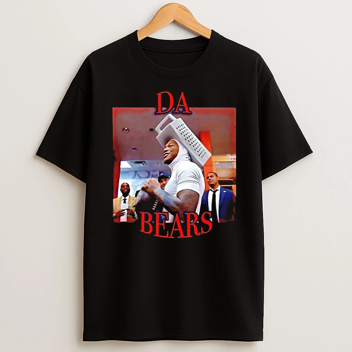 Chicago Bears Dj Moore Da Bears The Cheese Grater Hat T Shirt