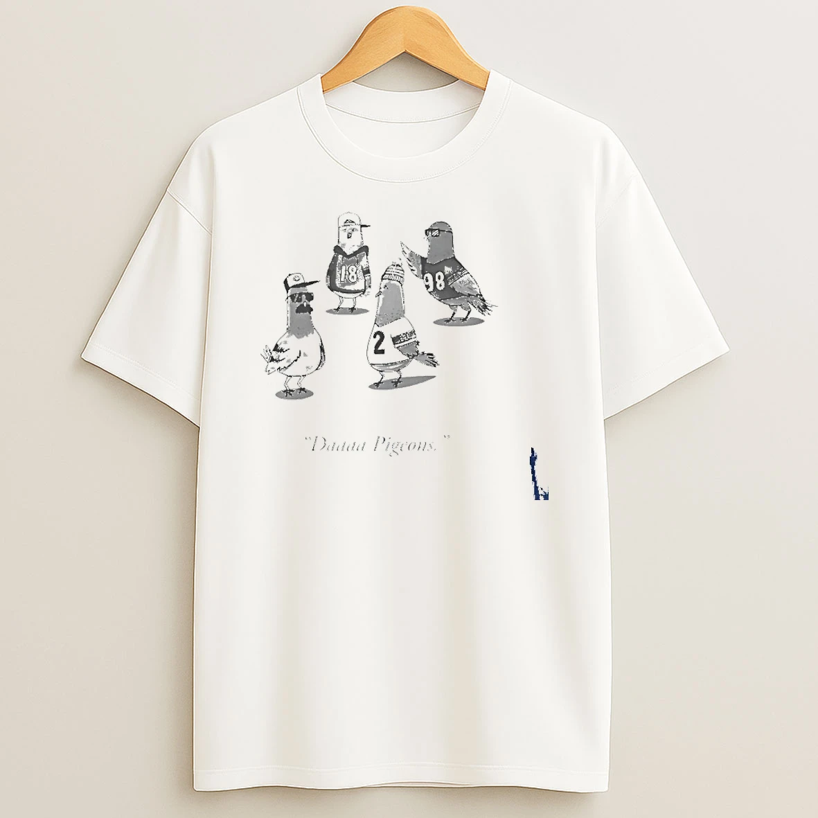 Chicago Bears Daaaa Pigeons Meme T Shirt