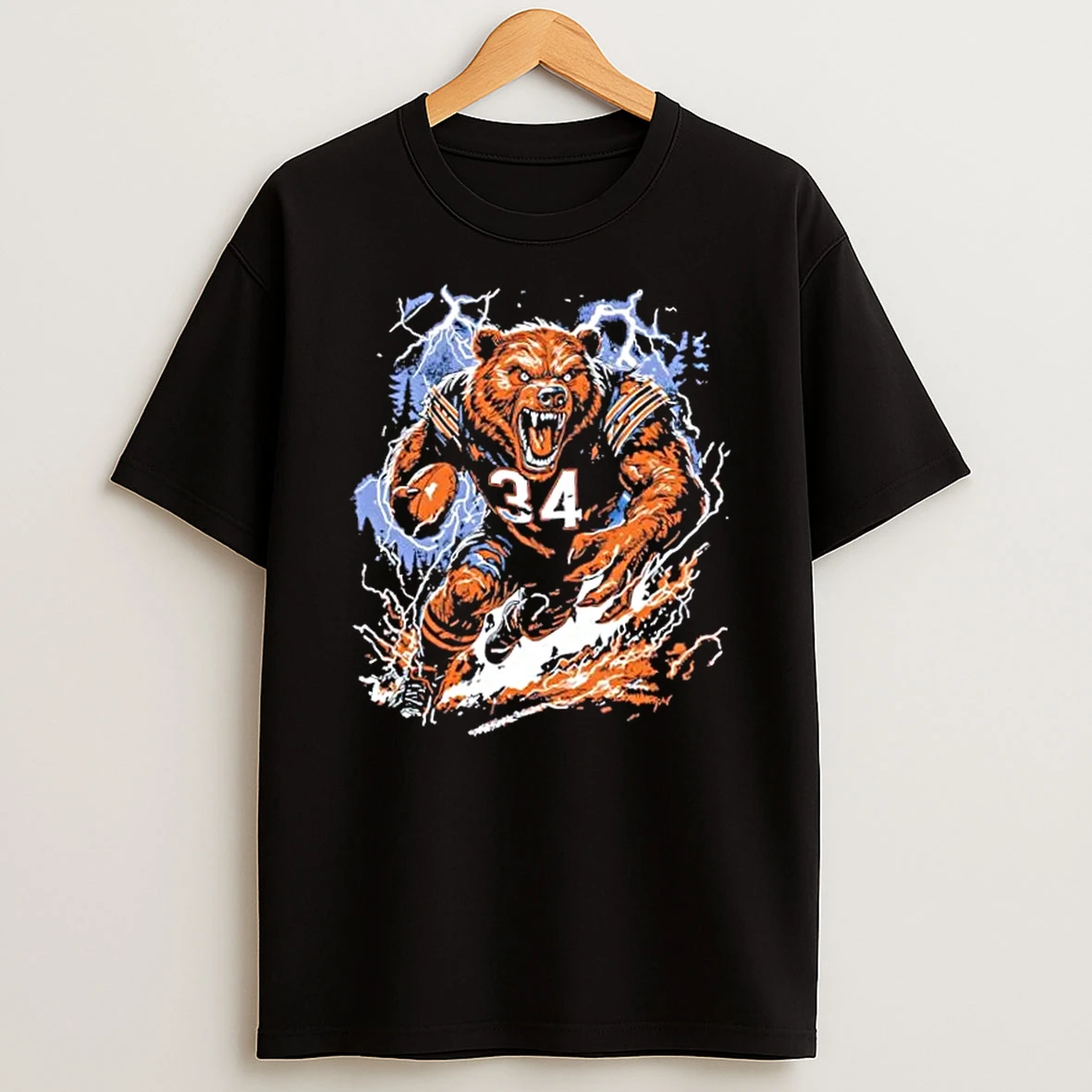 Chicago Bears Football Mascot Sweetness 34 Windy City Beast T Shirt