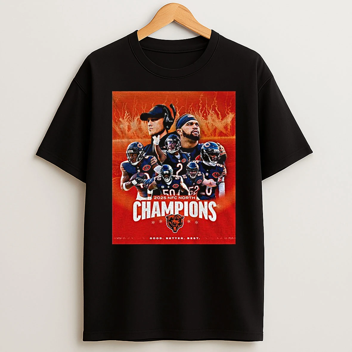 Chicago Bears Kings Of The North Nfl Champions T Shirt