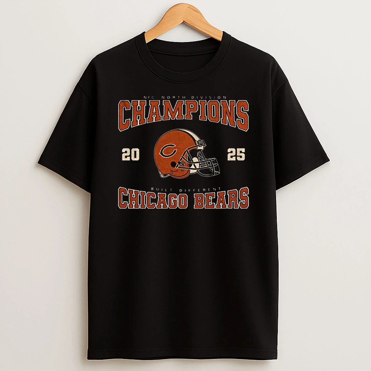 Chicago Bears Nfc Champions 2025 Built Different T Shirt