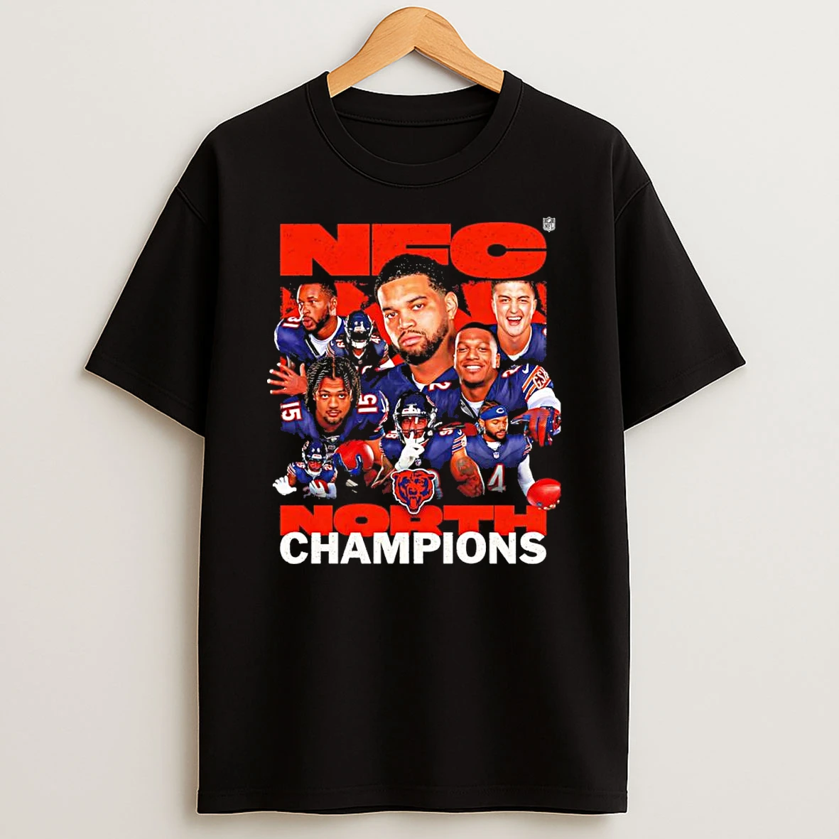 Chicago Bears Nfc North Champions 2026 T Shirt