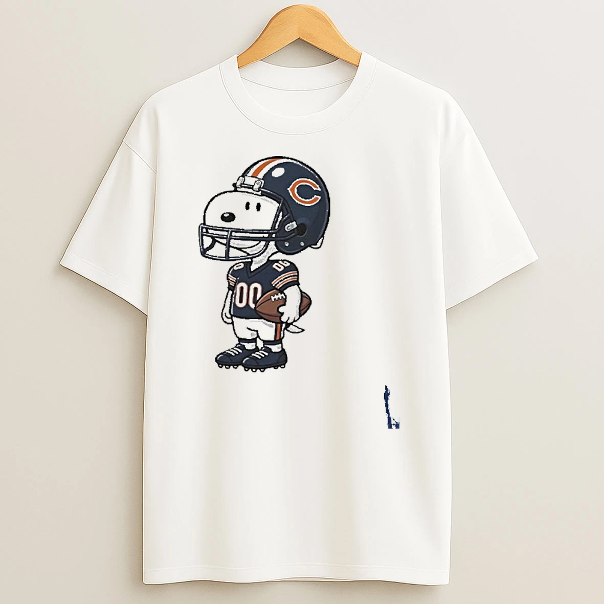Chicago Bears Nfl Helmet Snoopy T Shirt