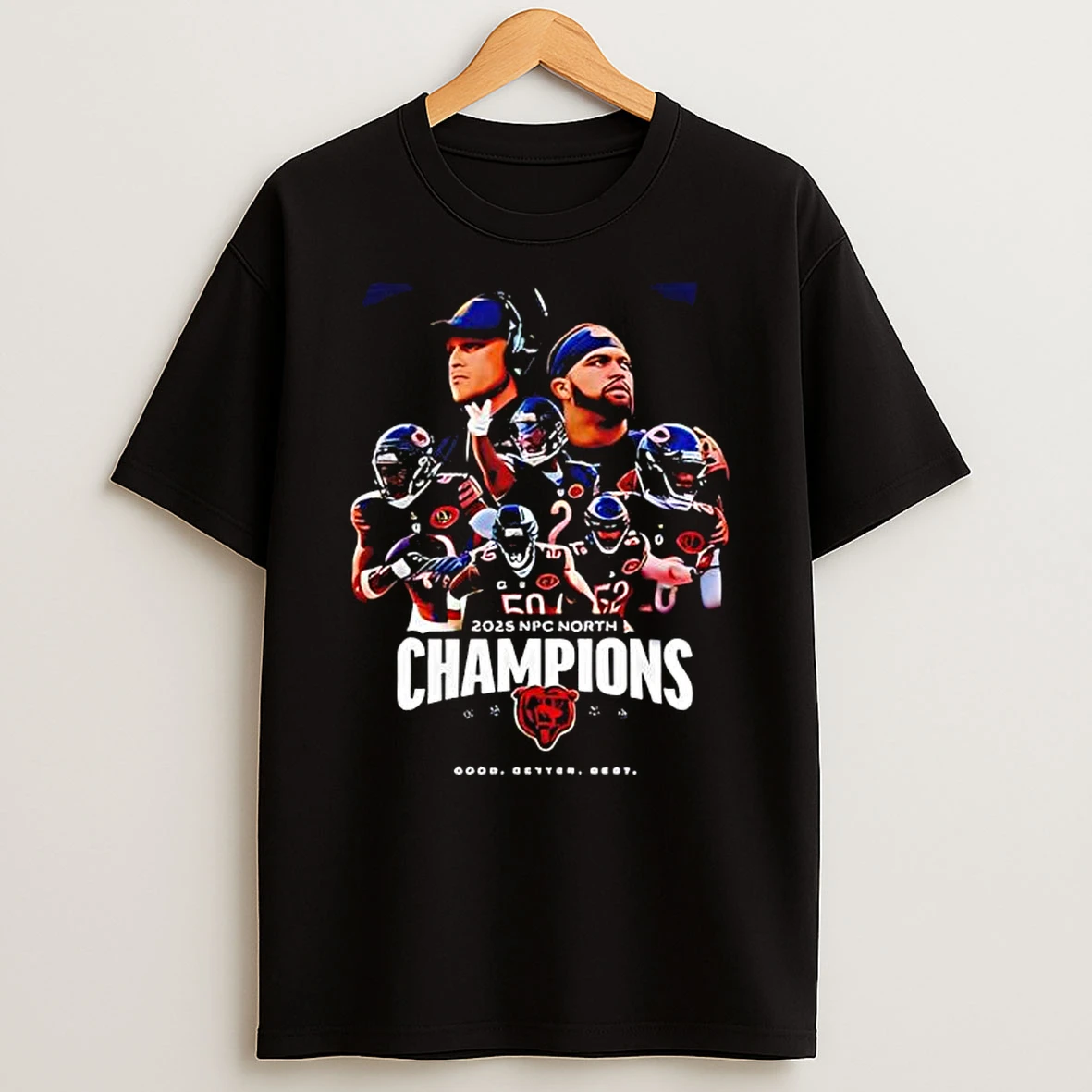 Chicago Bears Nfc North Champions Been There Won That T Shirt