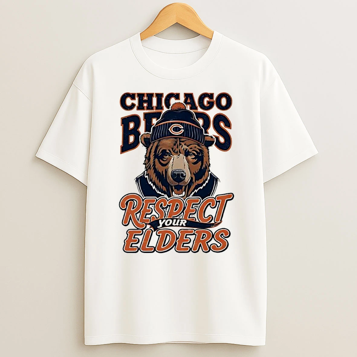 Chicago Bears Respect Your Elders T Shirt