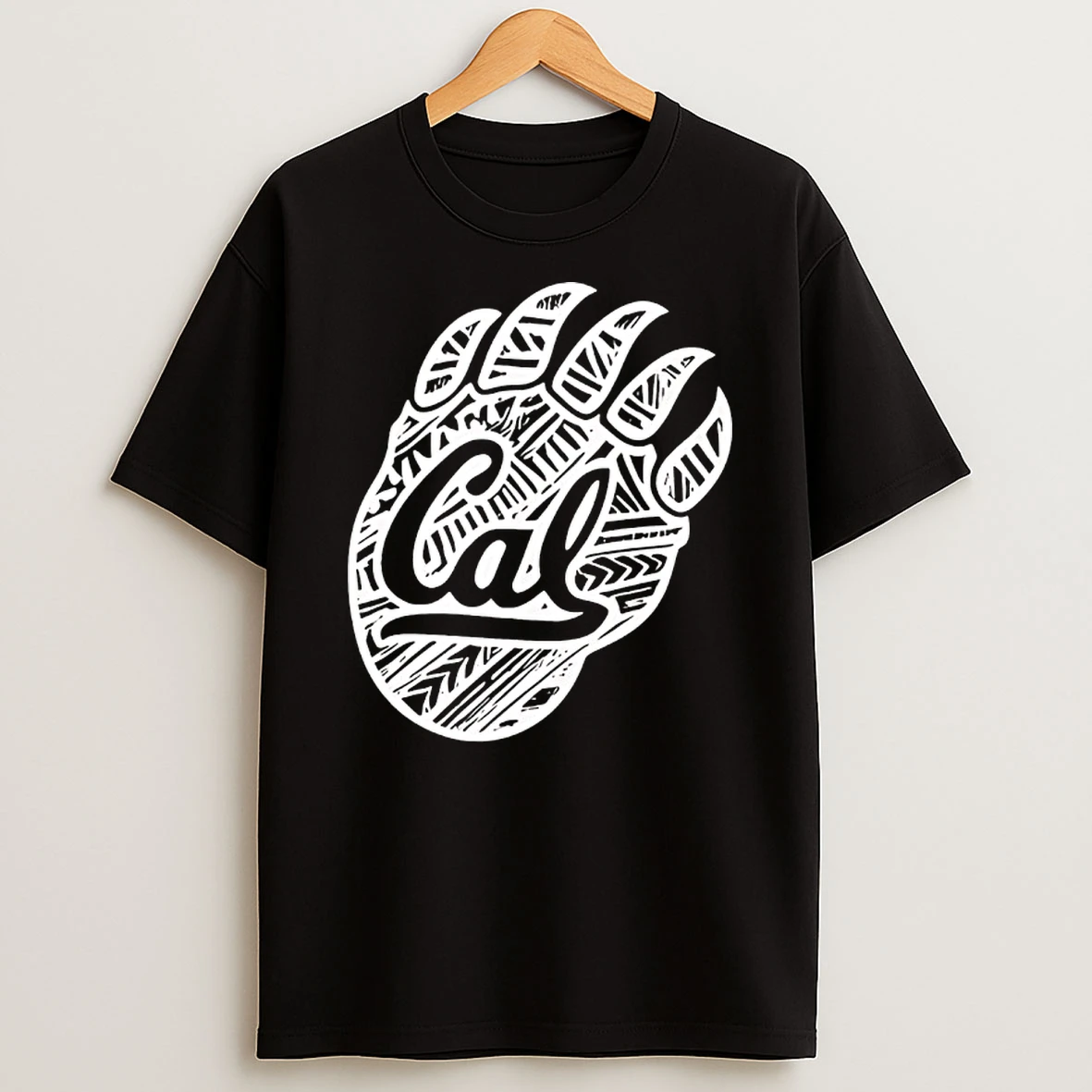 Chicago Bears Football Bear Paw Cal T Shirt
