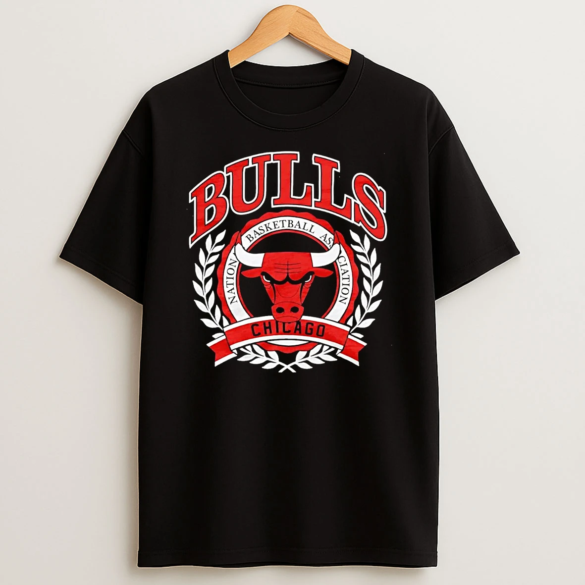 Chicago Bulls Nba Crest T Shirt