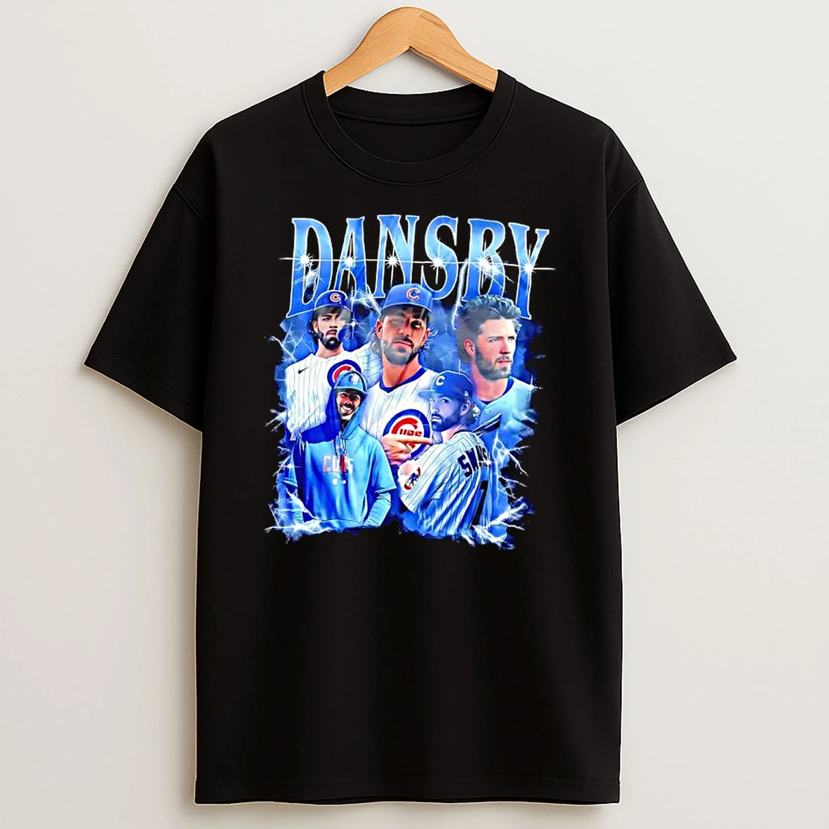 Chicago Cubs Dansby Swanson Graphic T Shirt
