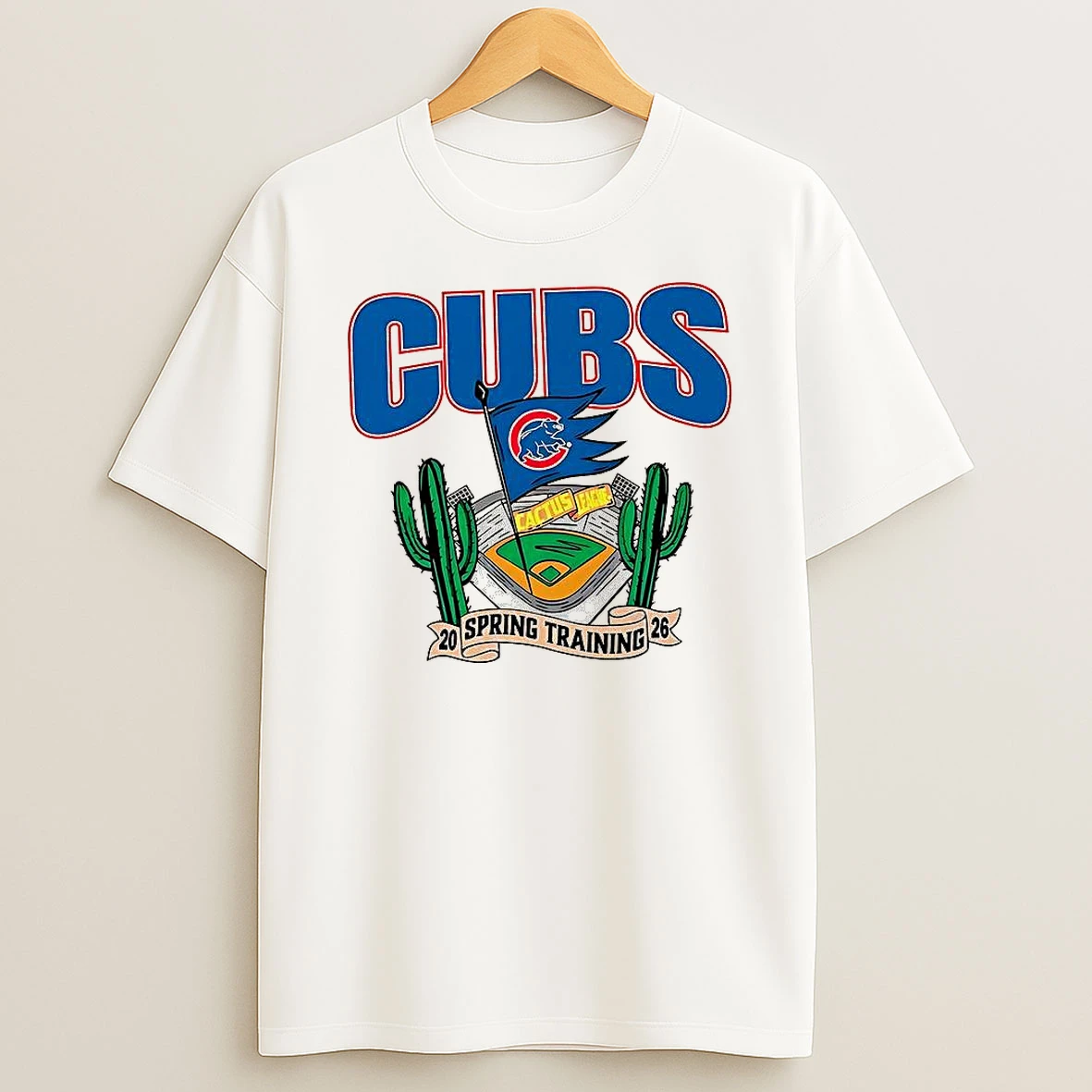 Chicago Cubs Baseball Spring Training 2026 Wrigley Field T Shirt