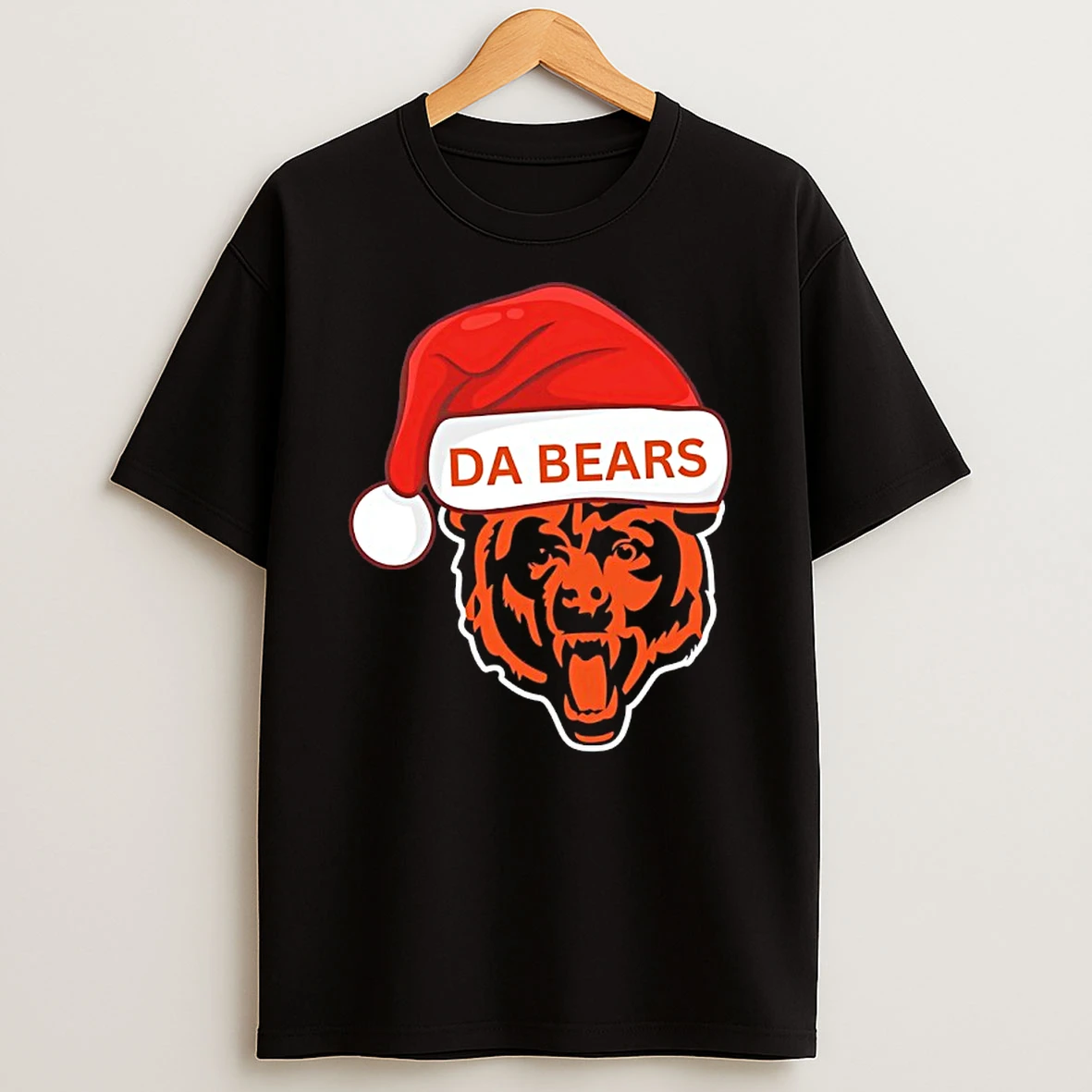 Chicago Da Bears Santa Christmas 2025 T Shirt