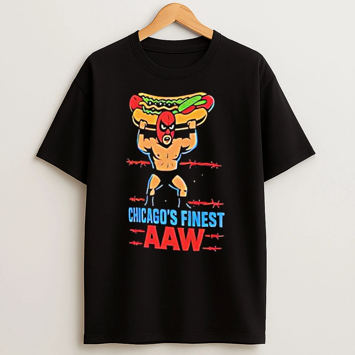 Chicagos Finest Merchandise For The Windy City Aaw Hotdog T Shirt