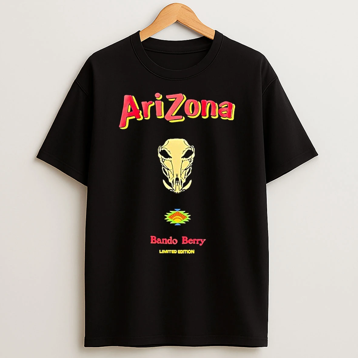 Childish Gambino Wearing Arizona Bando Berry Limited Edition T Shirt
