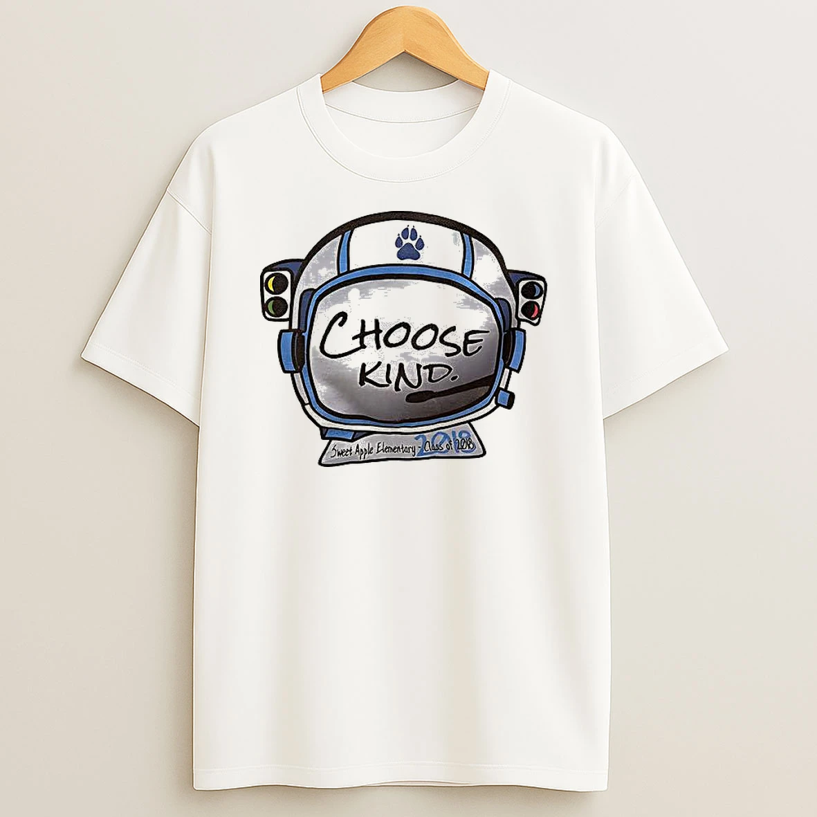 Choose Kind Sweet Apple Elementary Class Of 2018 T Shirt