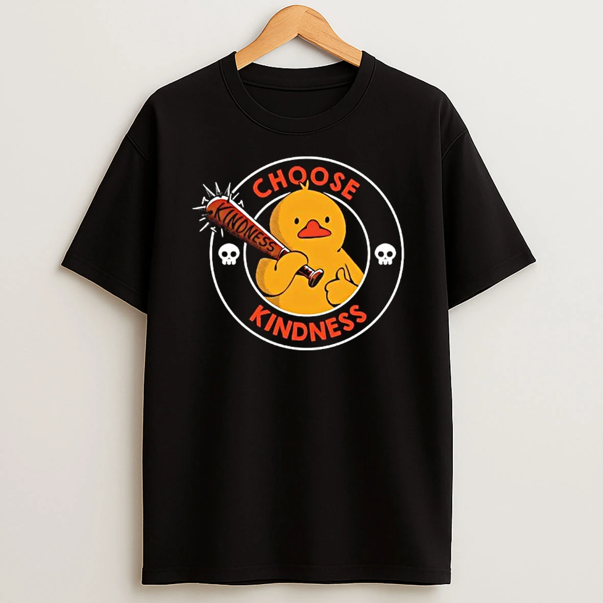 Choose Kindness Funny Duck T Shirt