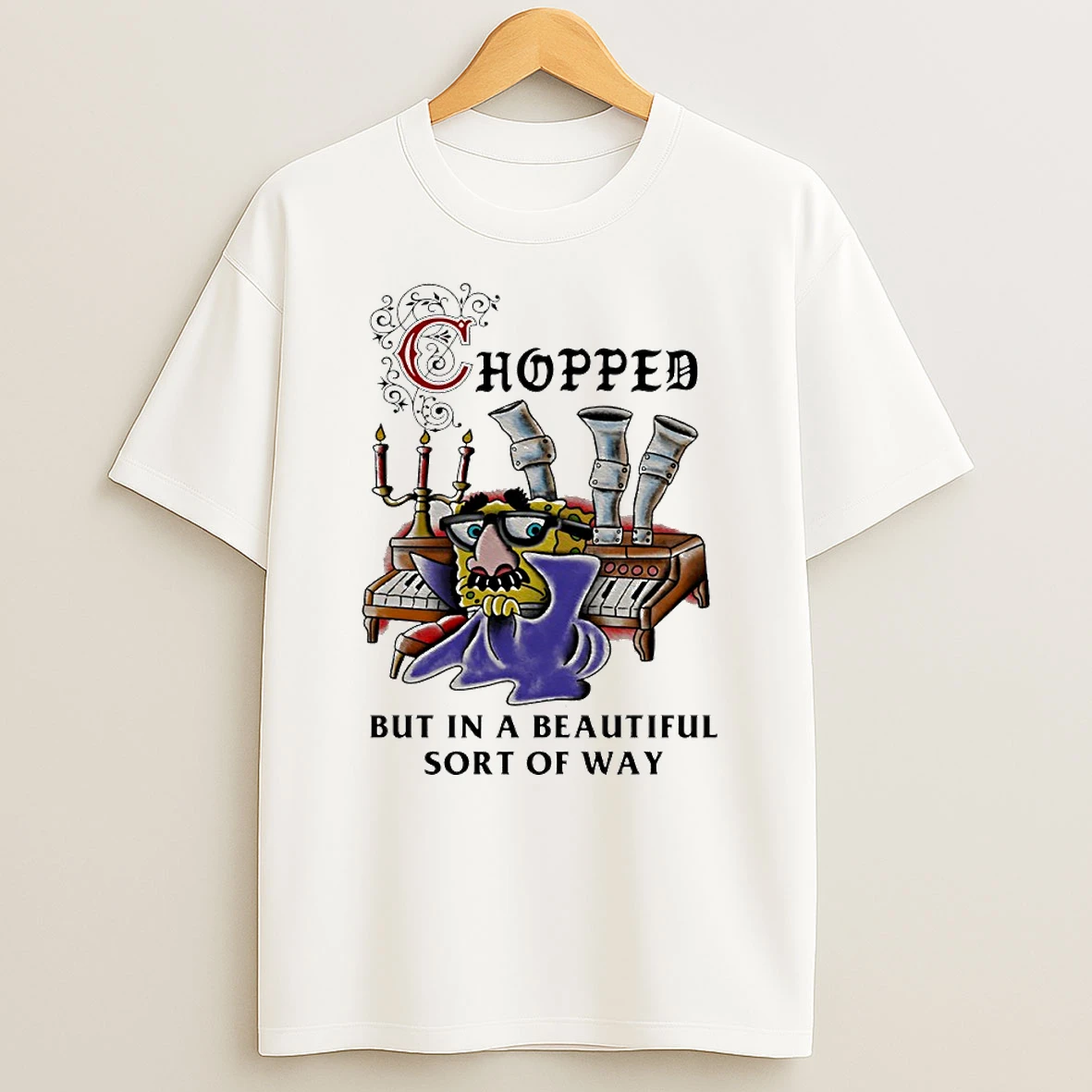 Chopped But In A Beautiful Sort Of Way Circle T Shirt