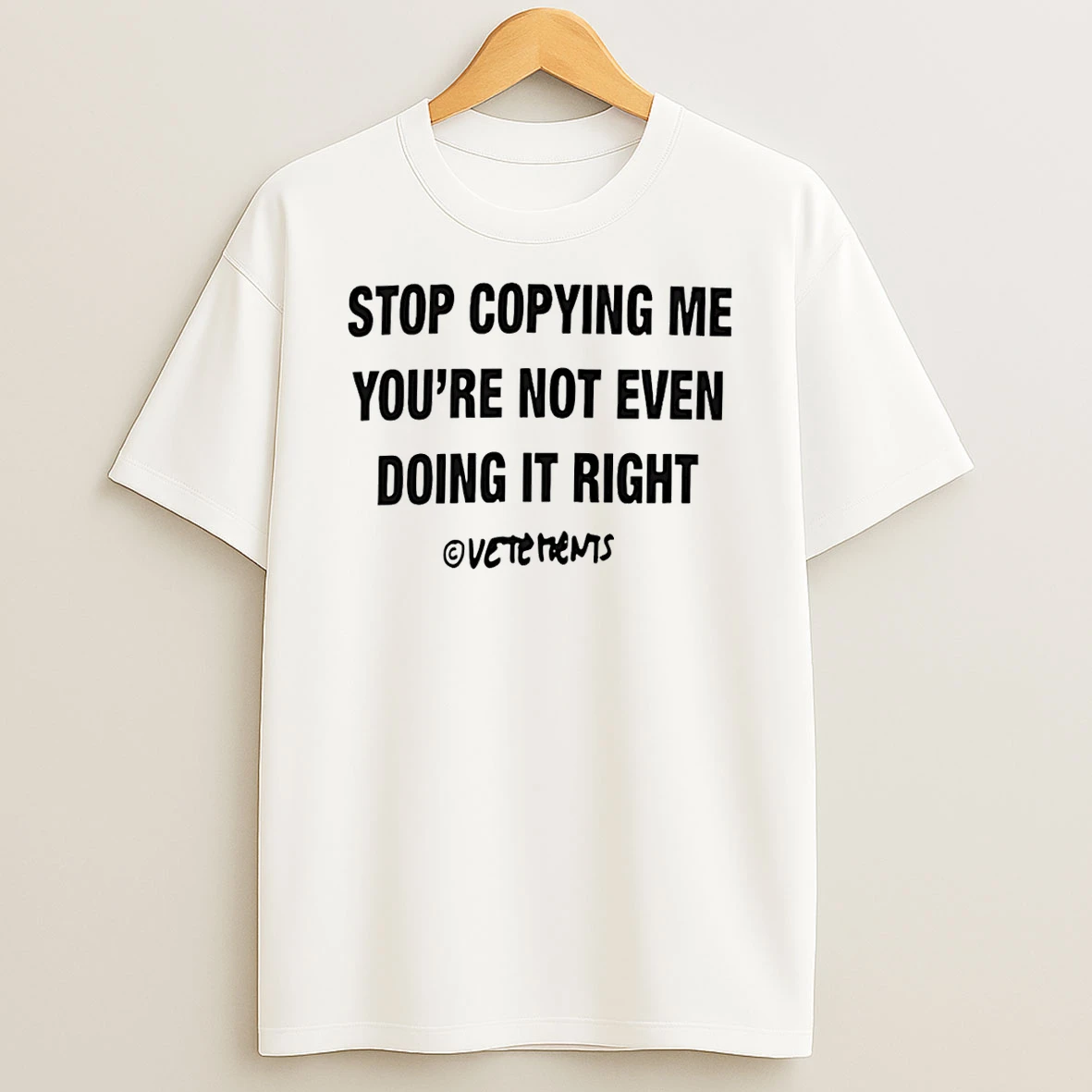 Chris Brown Stop Copying Me You Not Even Doing It Right T Shirt